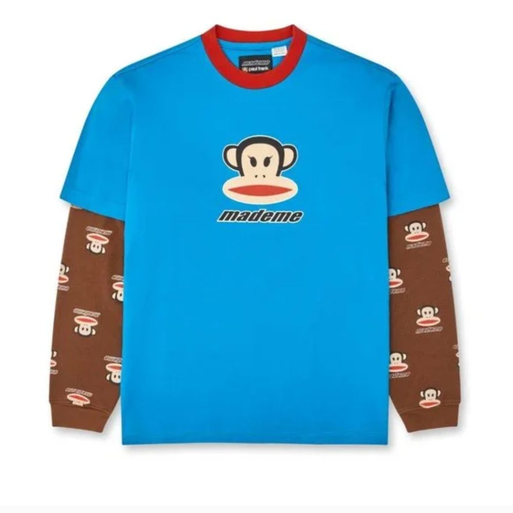 NWOT MadeMe X Paul Frank Layered Tee RARE